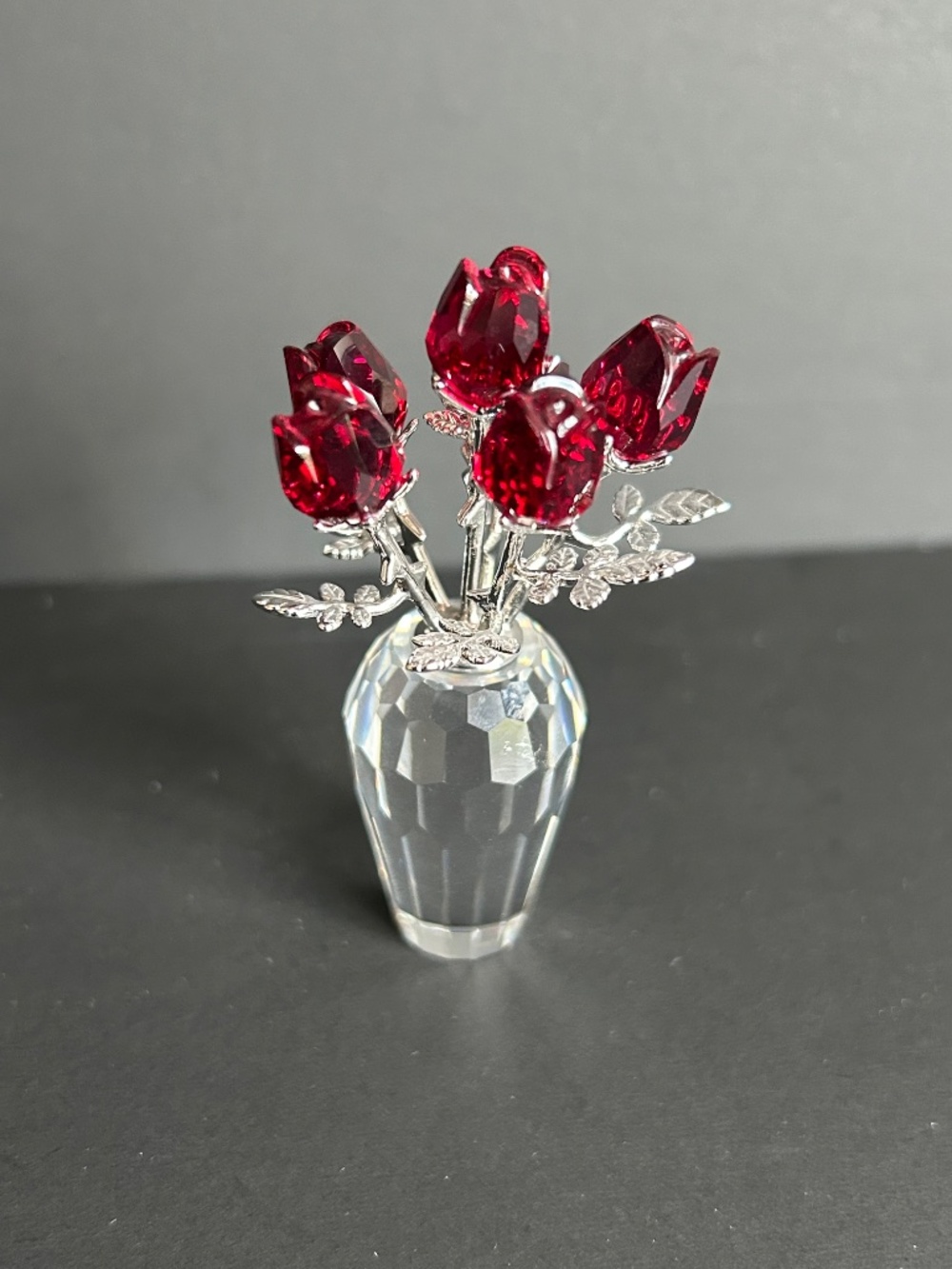 Retired Swarovski Red Roses - Picture 6 of 8